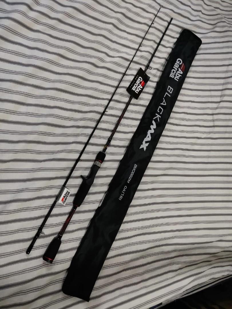 abu garcia black max 24 ton graphite