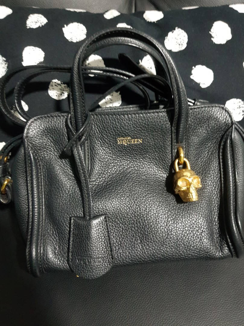 Alexander Mcqueen mini padlock bag Women s Fashion Bags