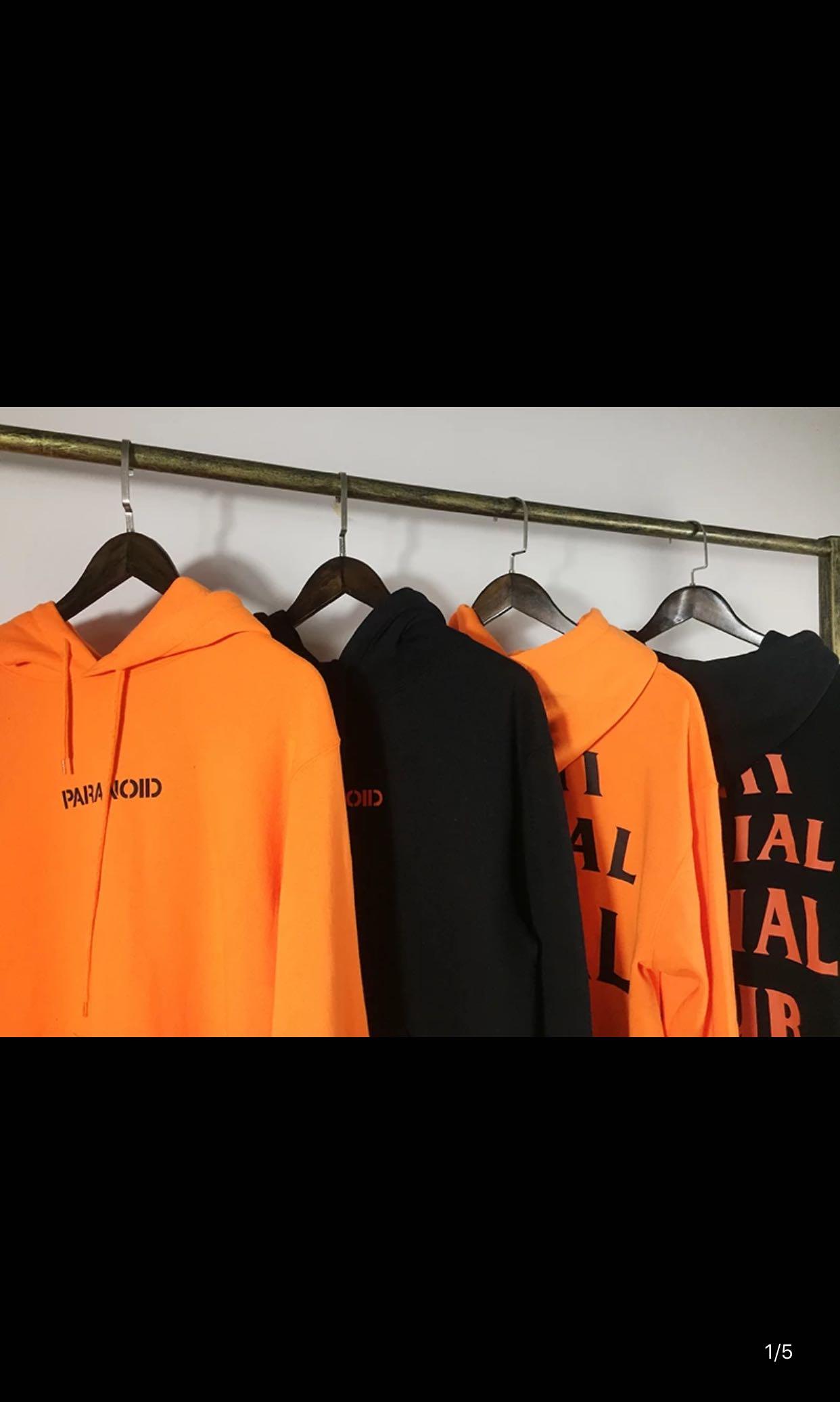 ASSC X UNDEFEATED Paranoid Hoodie Men s Fashion Tops Sets