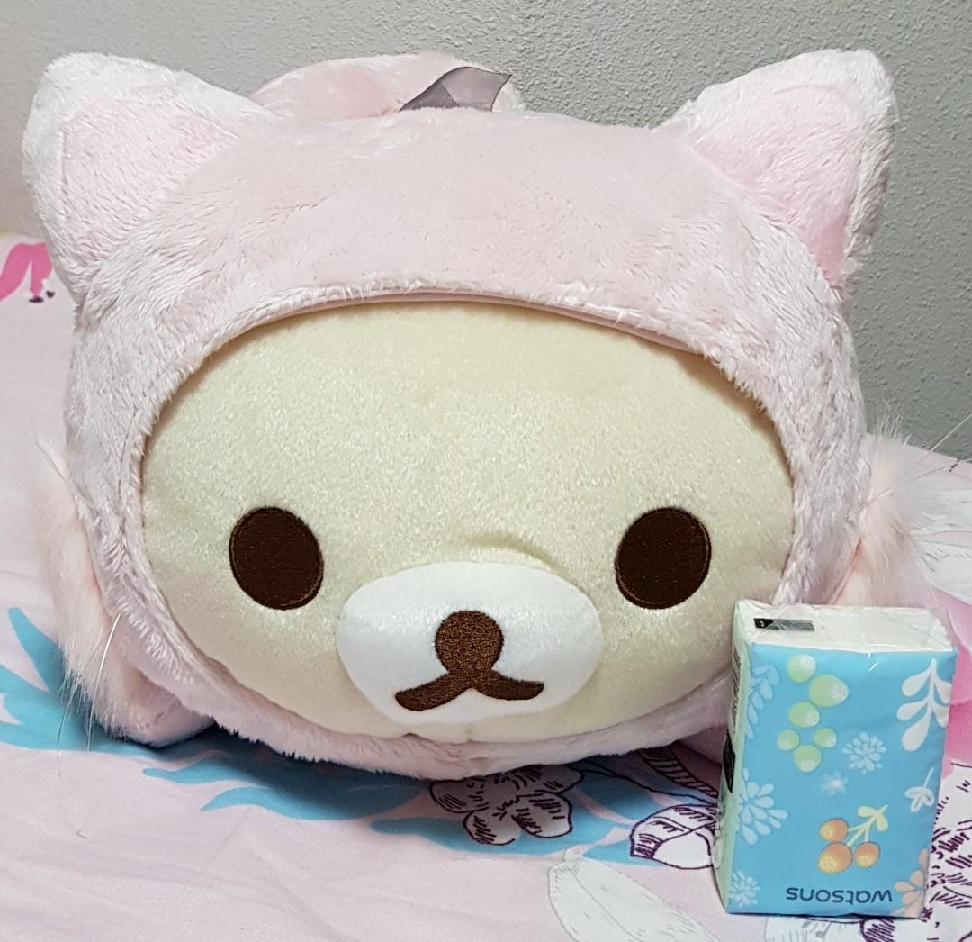 korilakkuma cat plush