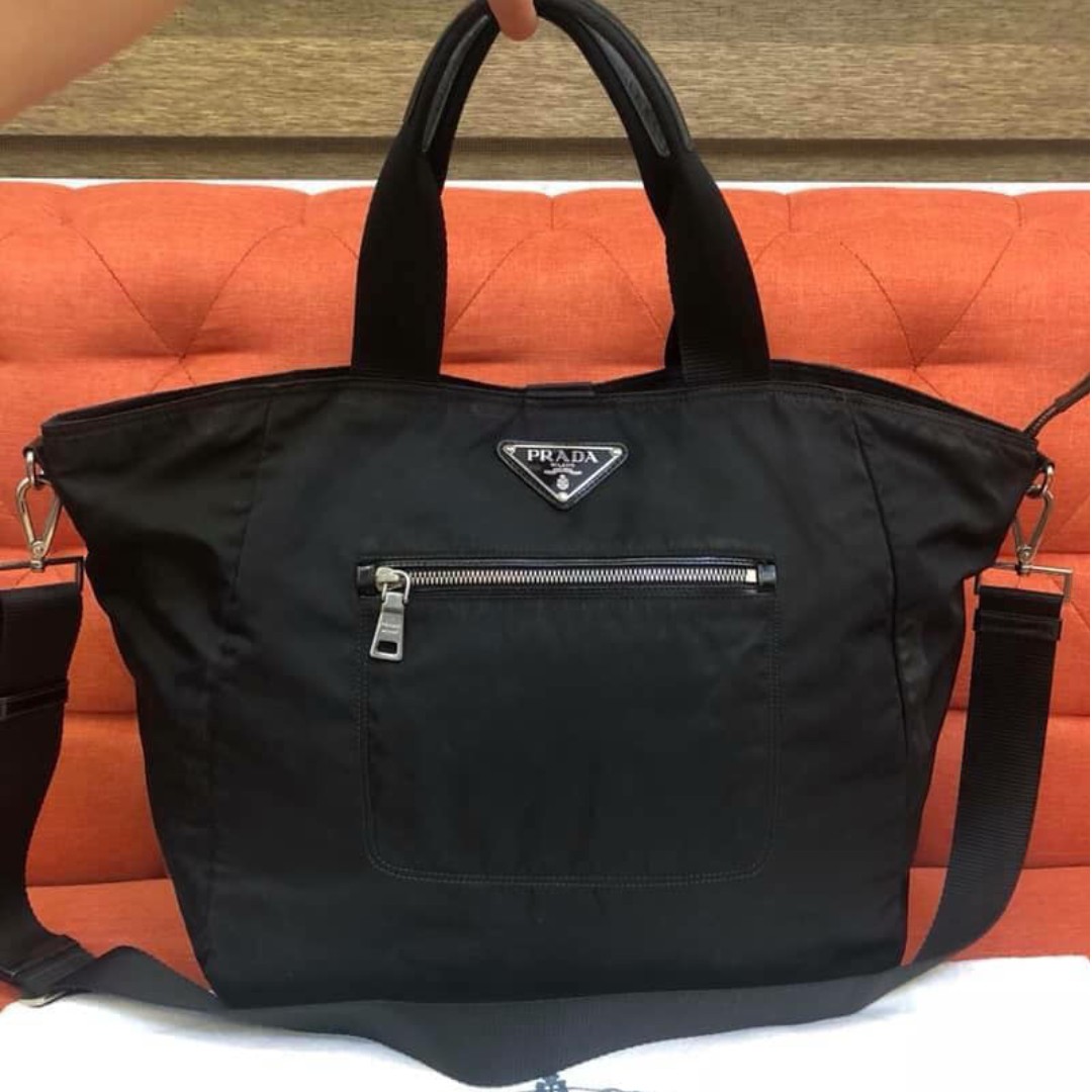 prada nylon two way bag