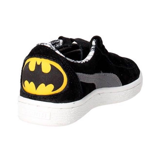 Puma Boys Suede Batman Junior Shoes 