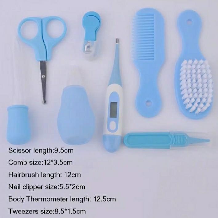 Baby Care Kit 8 Set Perawatan Bayi Dan Anak Perlengkapan Gunting Kuku Sisir Lengkap Bayi Anak Perawatan Makanan Anak Di Carousell