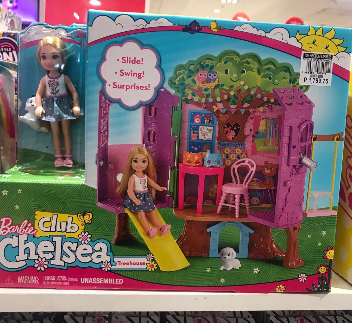 Barbie Chelsea Treehouse Playset Authentic Toys Games Toys On Carousell