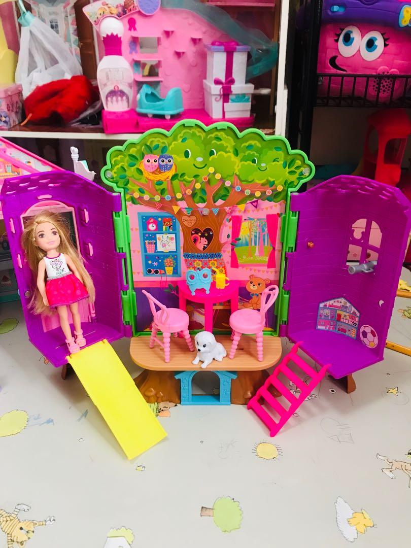 Barbie Chelsea Treehouse Playset Authentic Toys Games Toys On Carousell