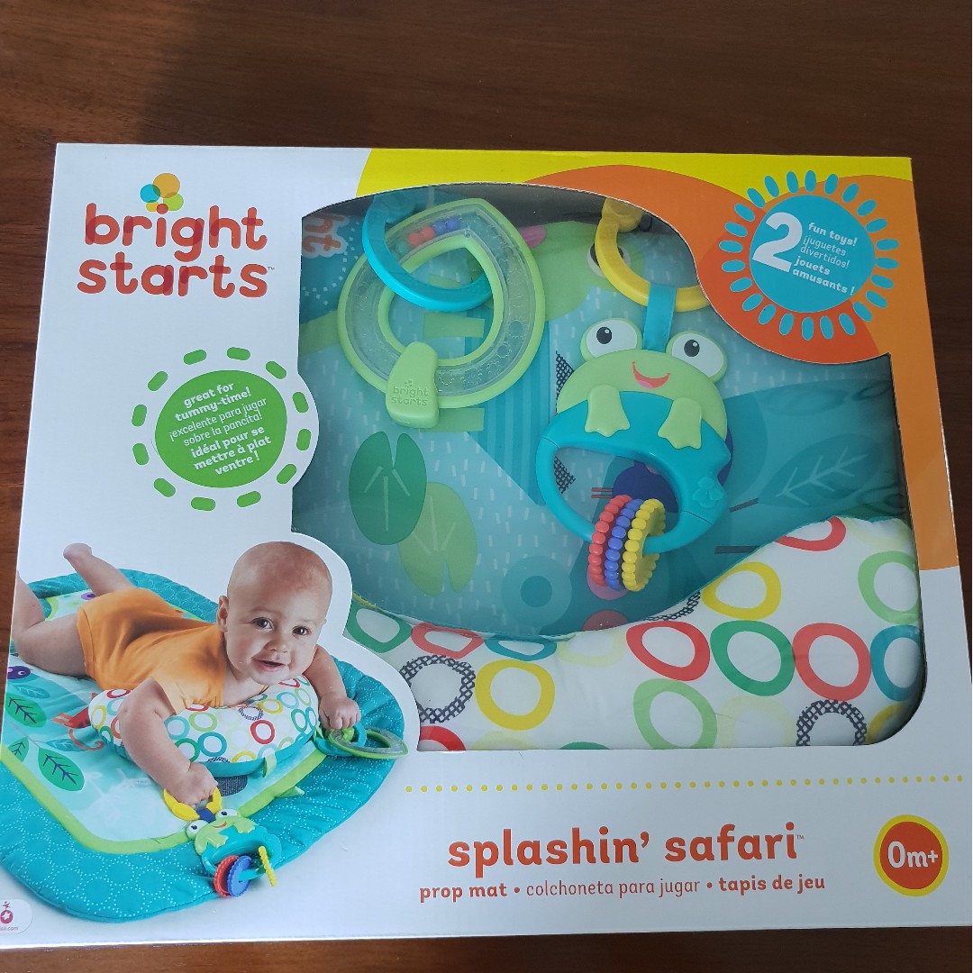 Brand New!! Bright Starts Baby Prop Mat, Babies & Kids, Infant Playtime