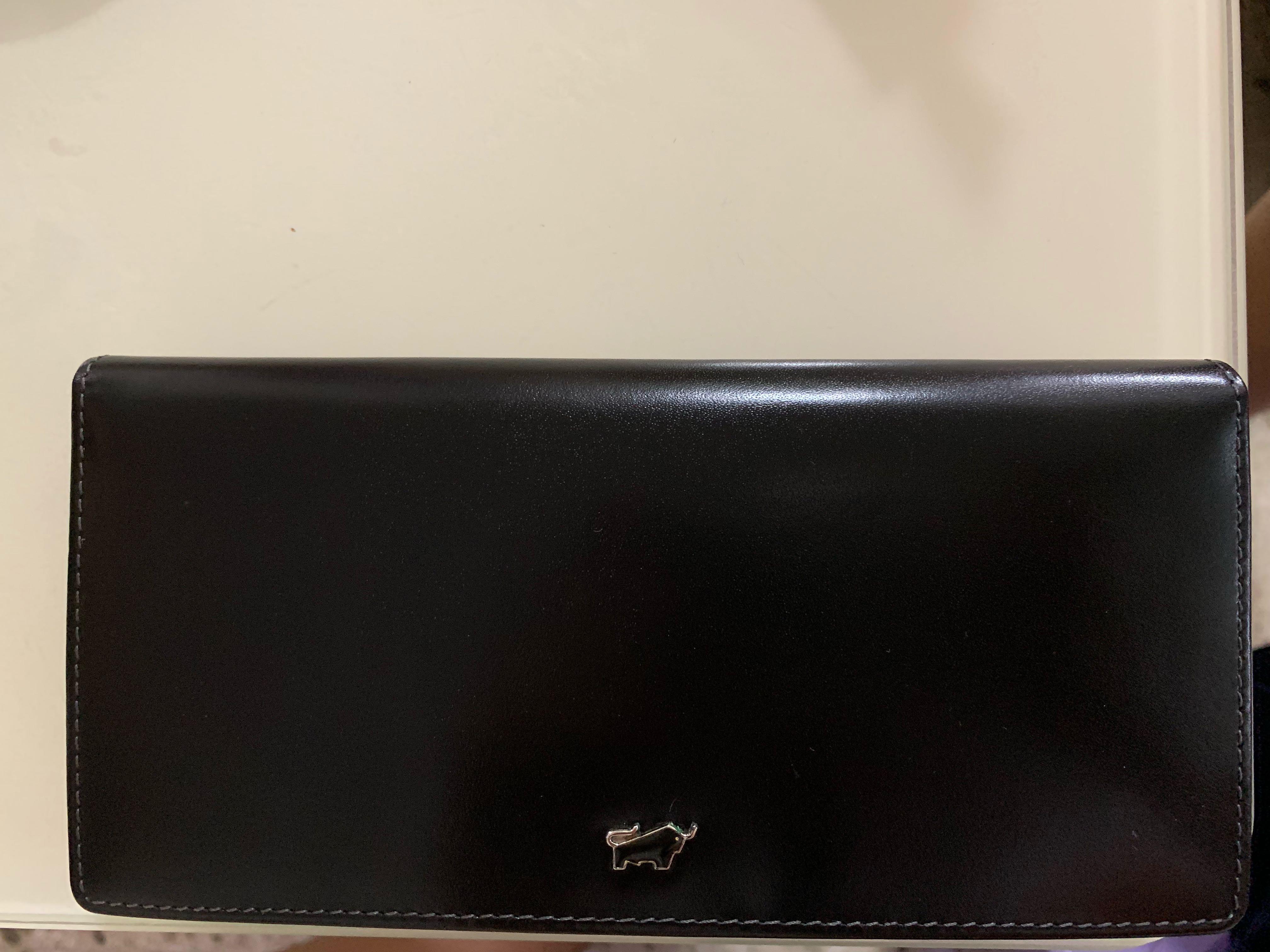 Braun buffel top wallet ladies