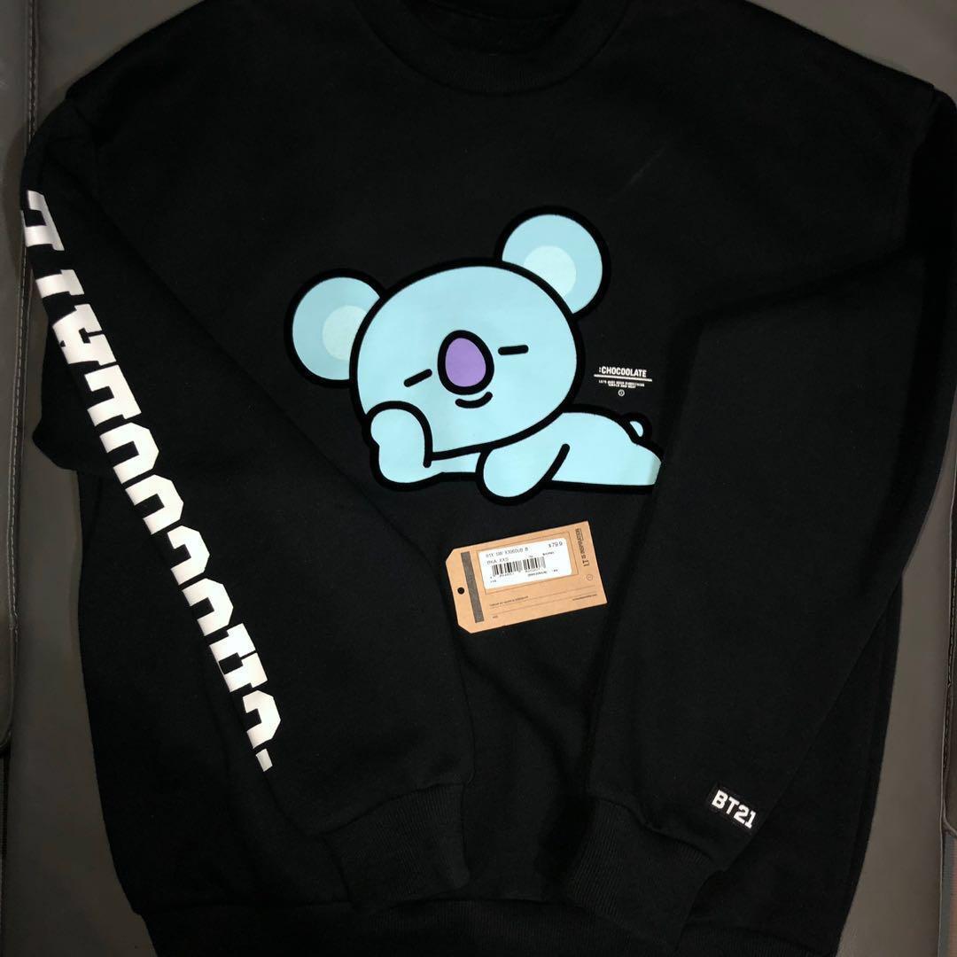 BT21 Chocoolate Koya Sweater Hobbies Toys Memorabilia Collectibles Fan Merchandise on Carousell