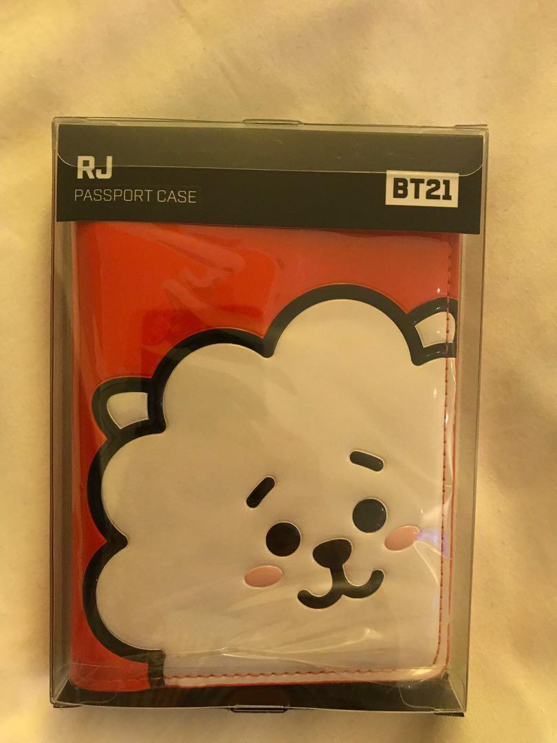 BT21 RJ passport case, Hobbies & Toys, Memorabilia & Collectibles, Fan