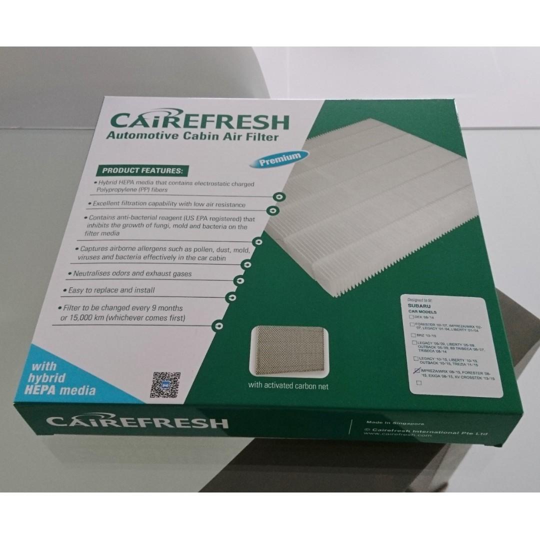 Cairefresh Car Cabin Air Filter For Subaru Impreza Forester Xv