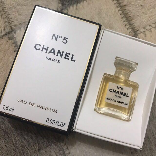 Chanel Perfume Spray Sample Size 1.5ml / 0.05 oz. Each New
