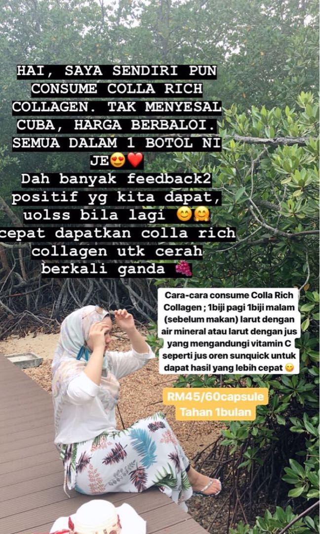 Colla Rich Collagen Health Beauty Skin Bath Body On Carousell