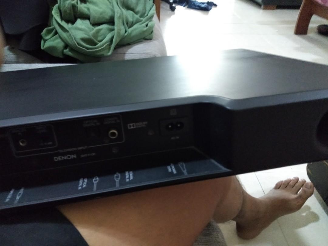 Denon DHTT100 soundbar, Electronics, Audio on Carousell