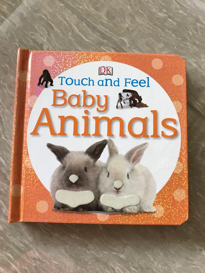 Dk Baby Animals Touch And Feel Book Hobbies Toys Books Magazines Children S Books On Carousell