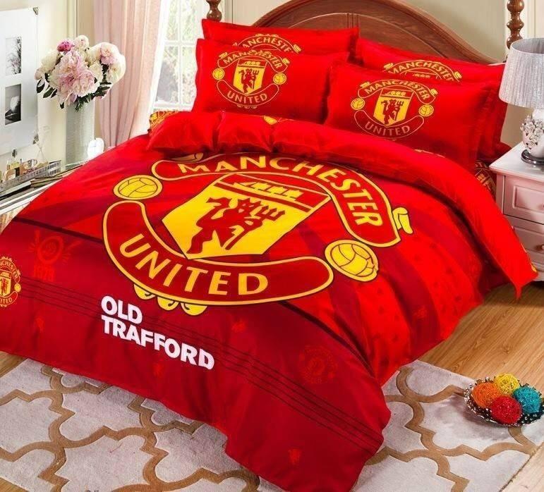 Dream Bedding Set Full 6 In 1 Man U Queen Size Only