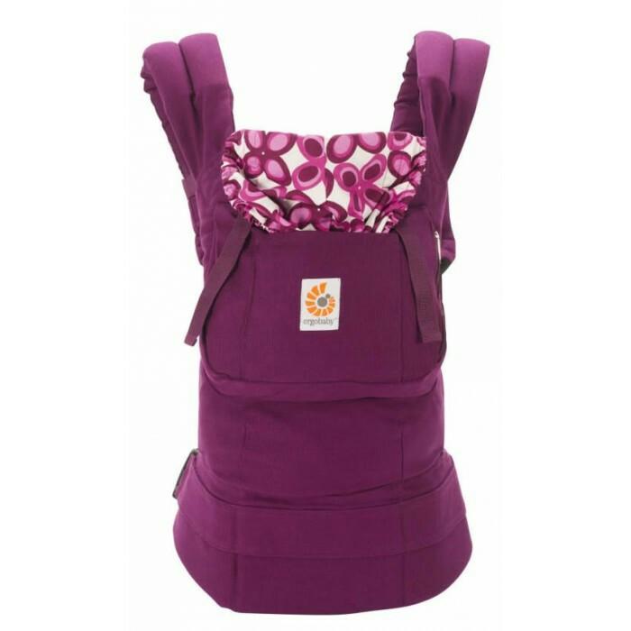 Bundle Deal Ergobaby Carrier Mystic Purple Bundled with Toys R Us Babies R Us Pram Car Seat Strap Cushions Both in ExcellentCondition Authentic