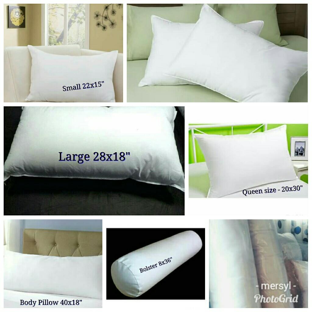 Fiberfill Vacuum Pack Pillow On Carousell