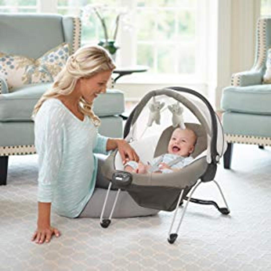 Graco Soothing System Baby Glider, Abbington Bouncer ONLY, Babies