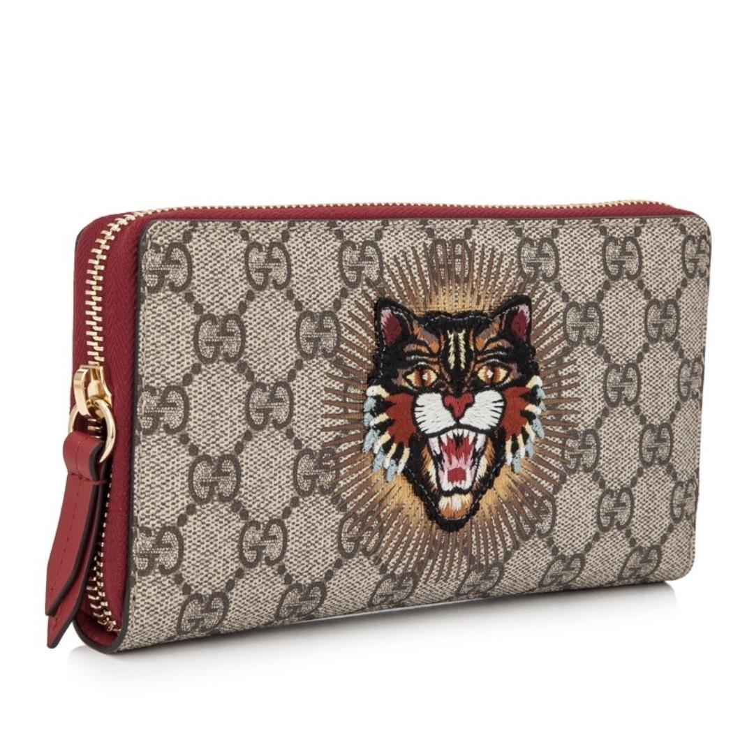 gucci cat wallet