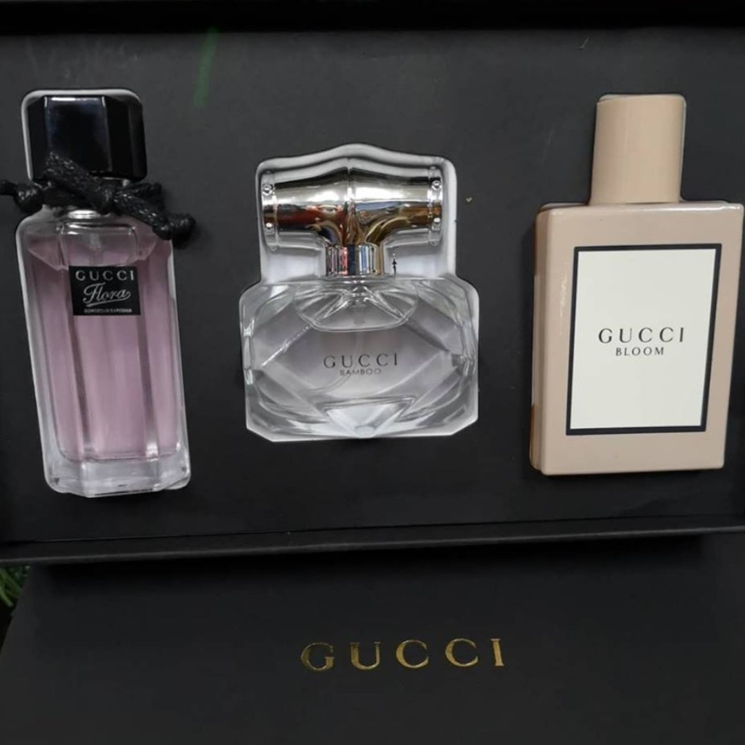 Gucci Perfume Gift Set 3 In 1 Health Beauty Perfumes