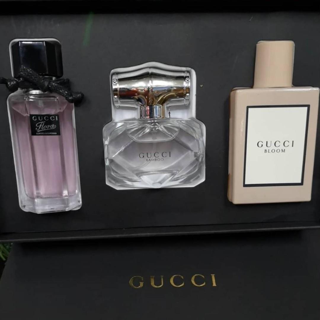 women's gucci perfume set