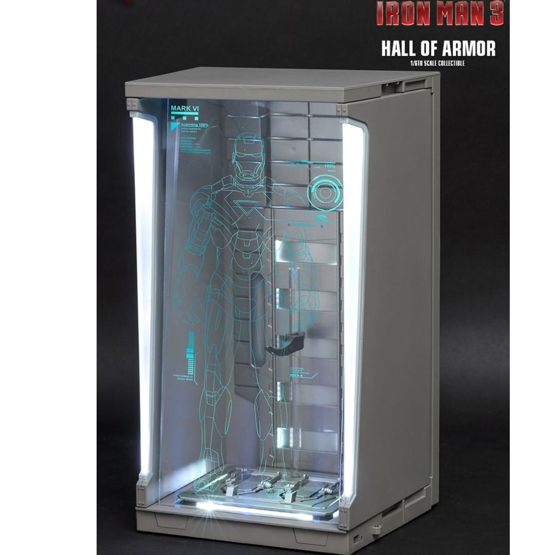 hot toys hall of armor set of 7