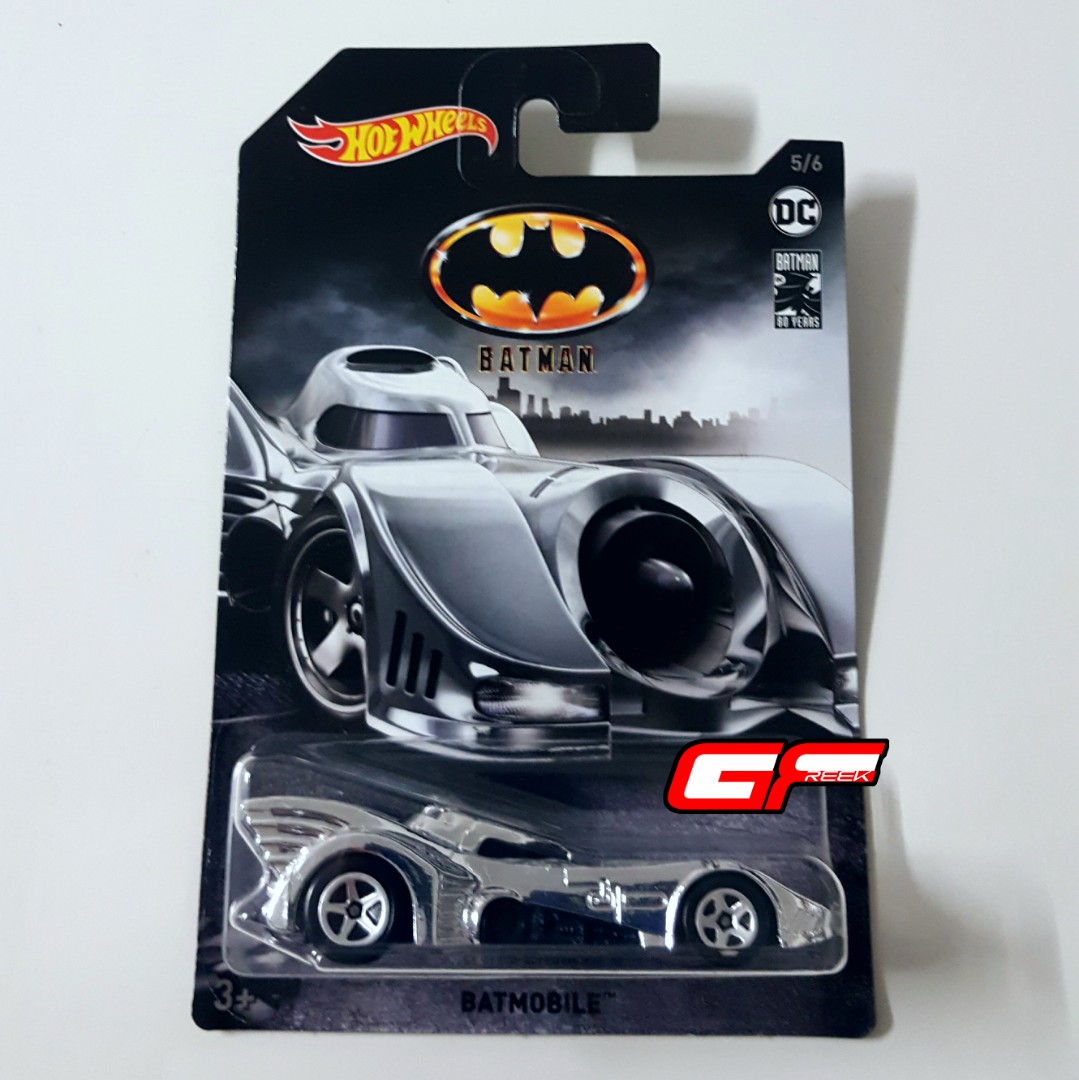 hot wheels chrome batmobile