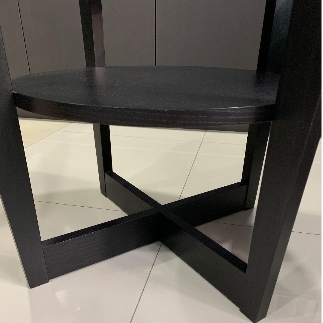 IKEA VEJMON Side table, blackbrown, Furniture & Home Living, Furniture