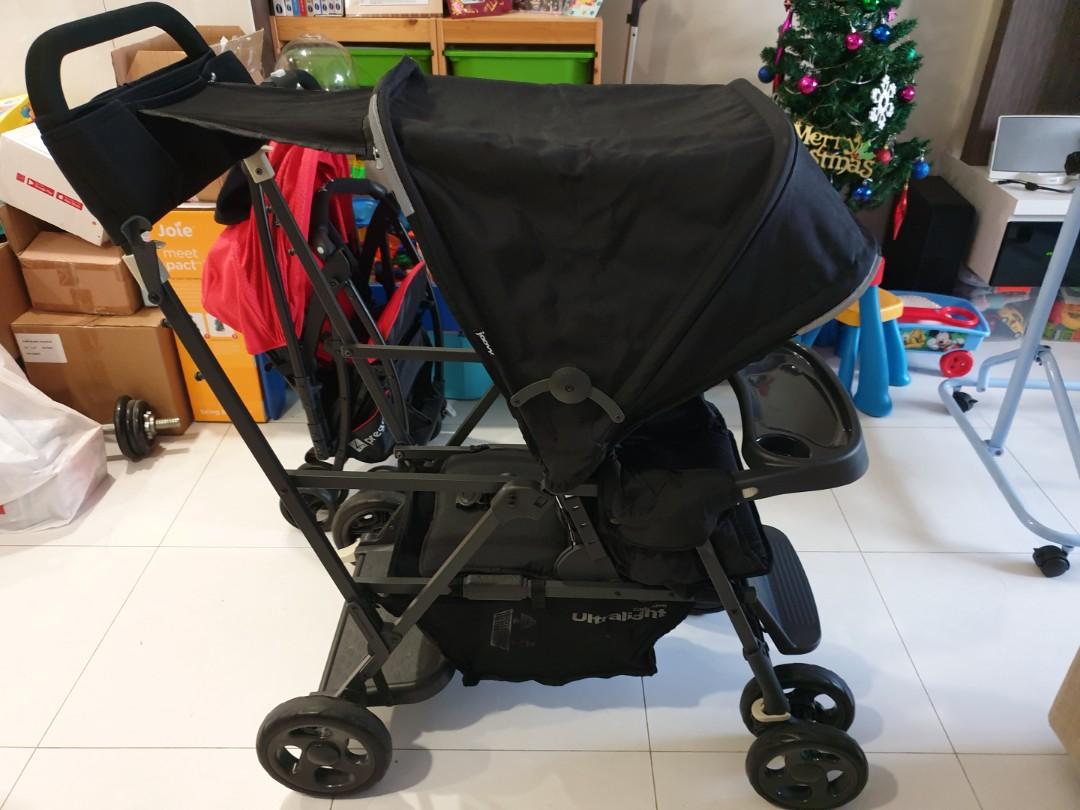 joovy caboose too ultralight with car seat