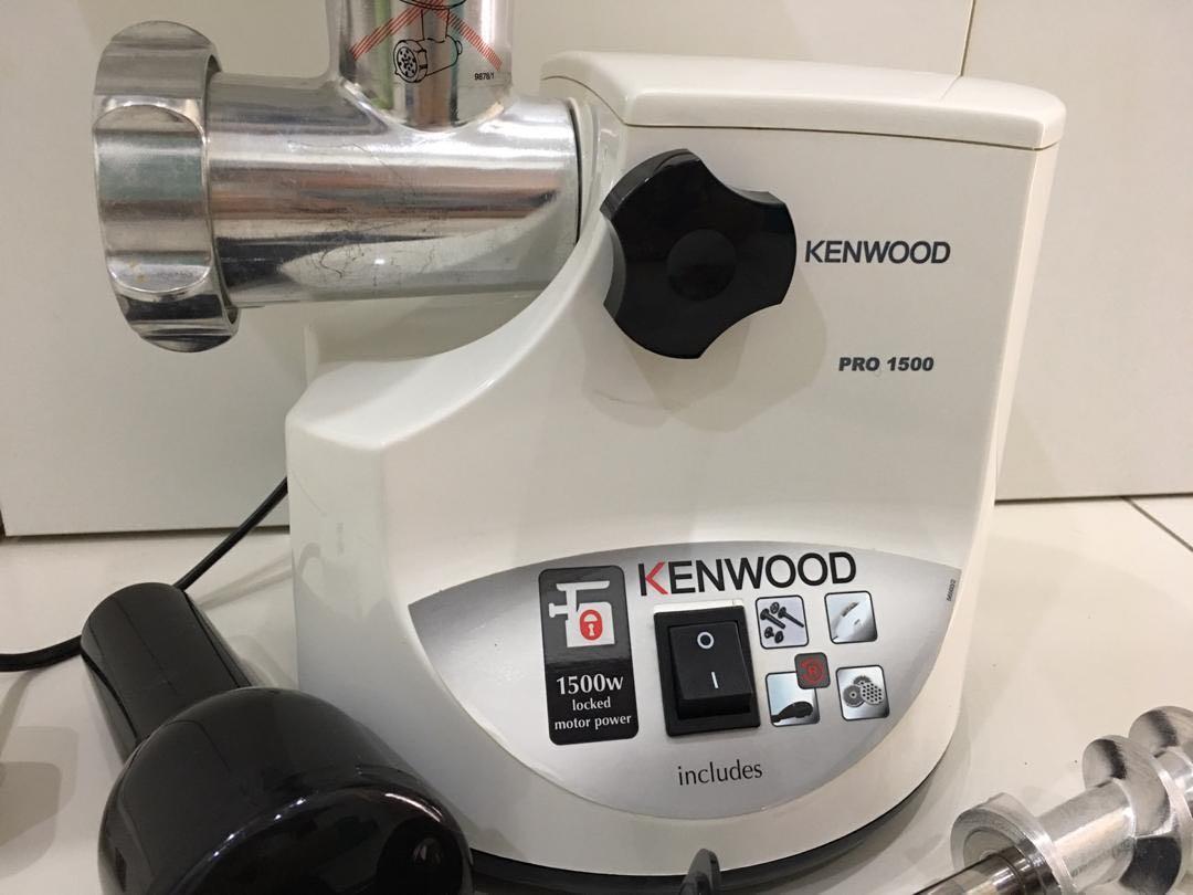 Kenwood Meat Grinder Sausage Kebab Mince Maker 1500W, TV & Home