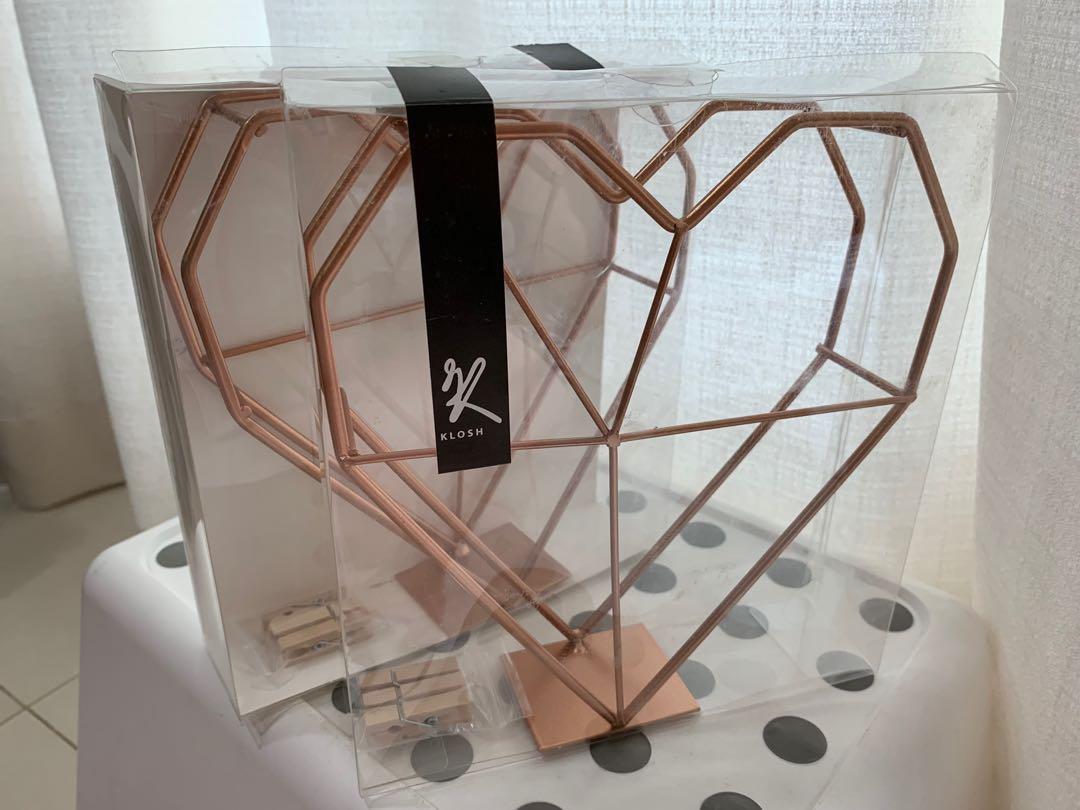 Klose Heart Shape Wedding Decor Design Craft Others On Carousell
