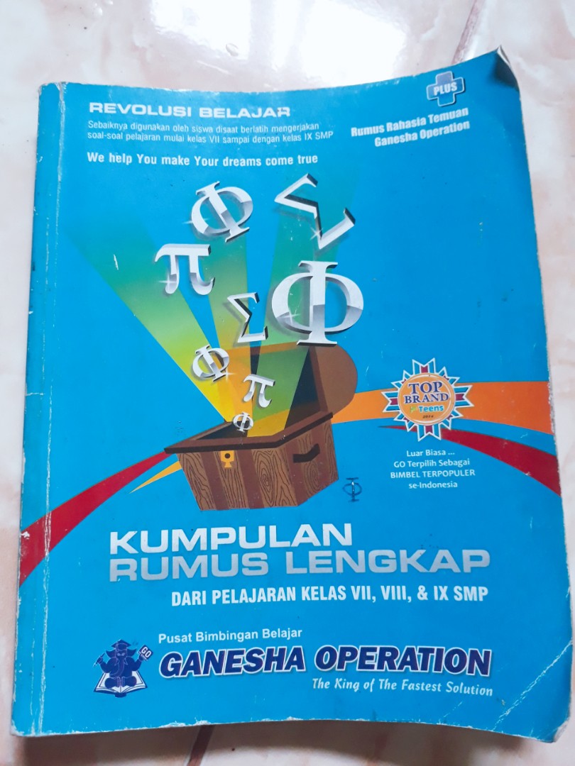 Kumpulan Rumus Lengkap Ganesha Operation GO SMP Books