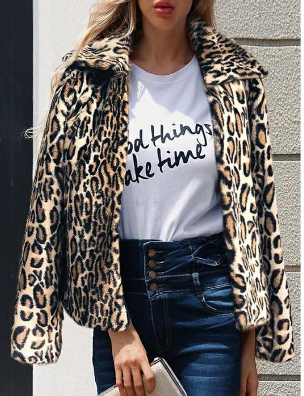 Leopard print jacket, Women's Fashion, Coats, Jackets and Outerwear on ...