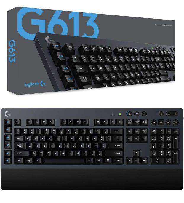 Logitech G613 Wireless Mechanical Keyboard, Computers & Tech, Parts ...