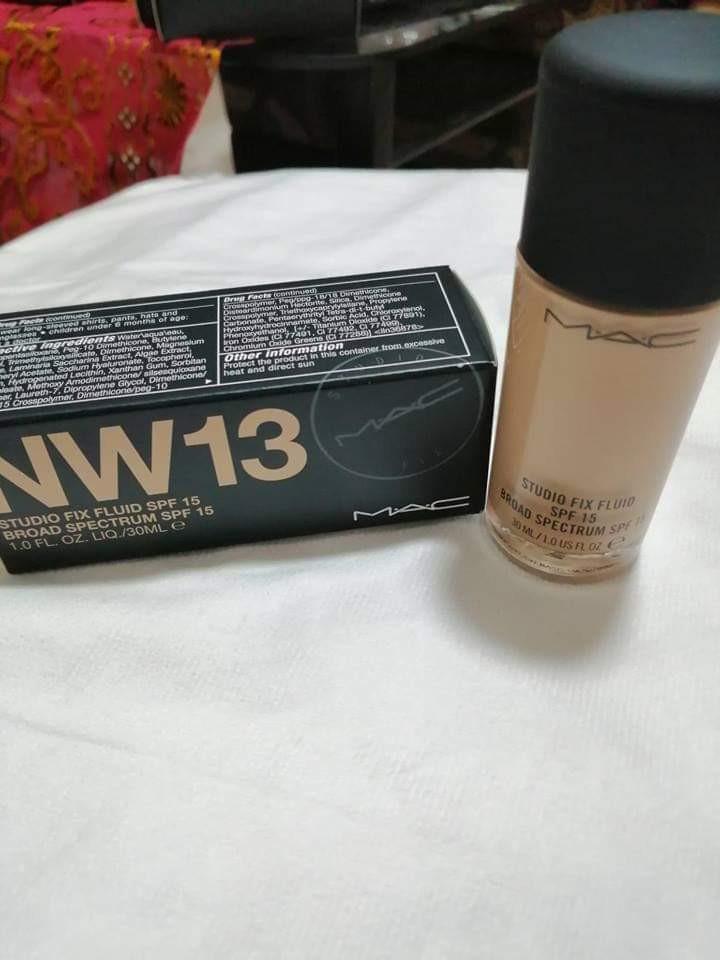 MAC Studio Fix Fluid in NW13, Beauty & Personal Care, Face, Makeup on  Carousell