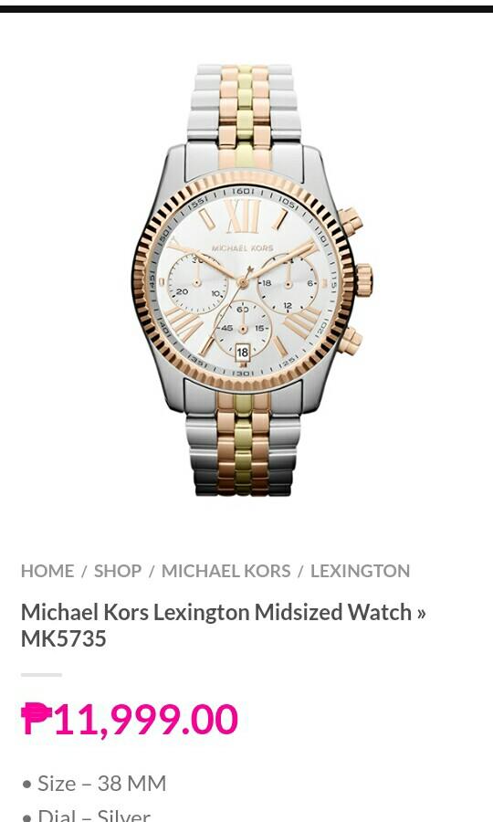 Michael kors new arrivals lexington tricolor