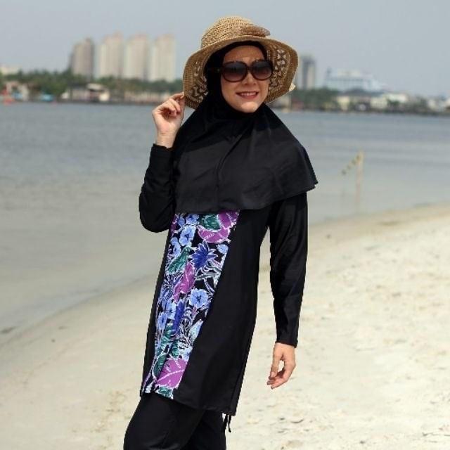Swimming suit muslimah best sale plus size