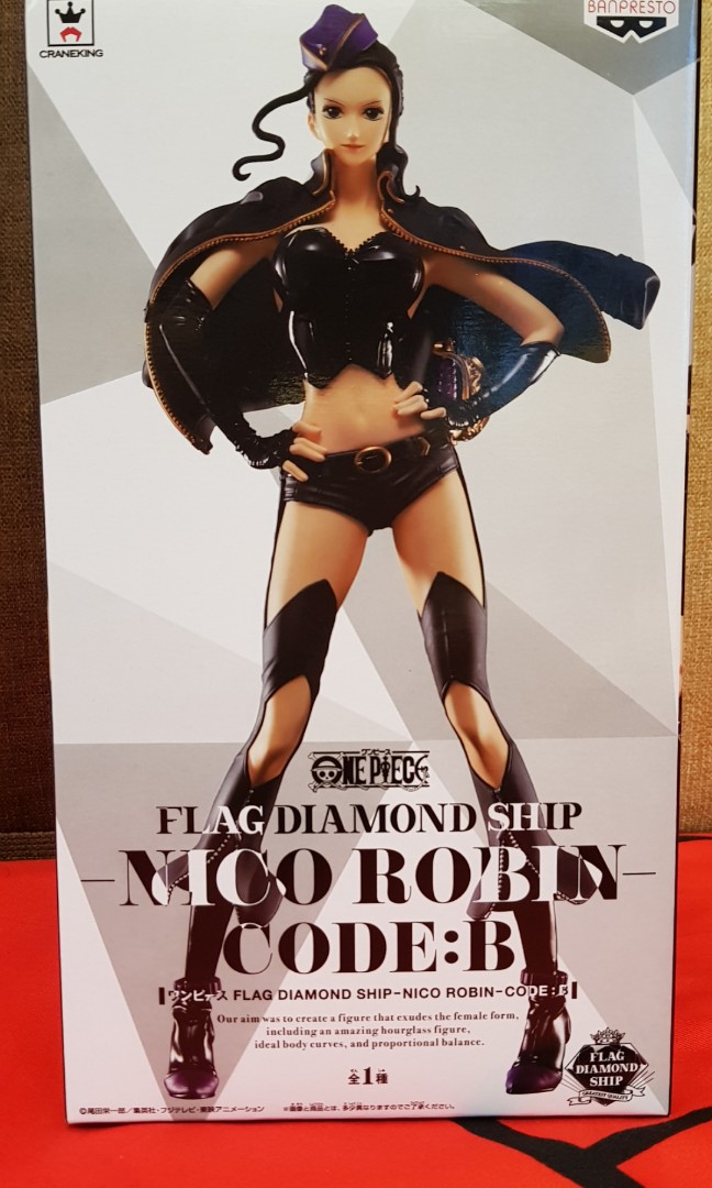 New One Piece Flag Diamond Ship Nico Robin Code B Toys Games Bricks Figurines On Carousell