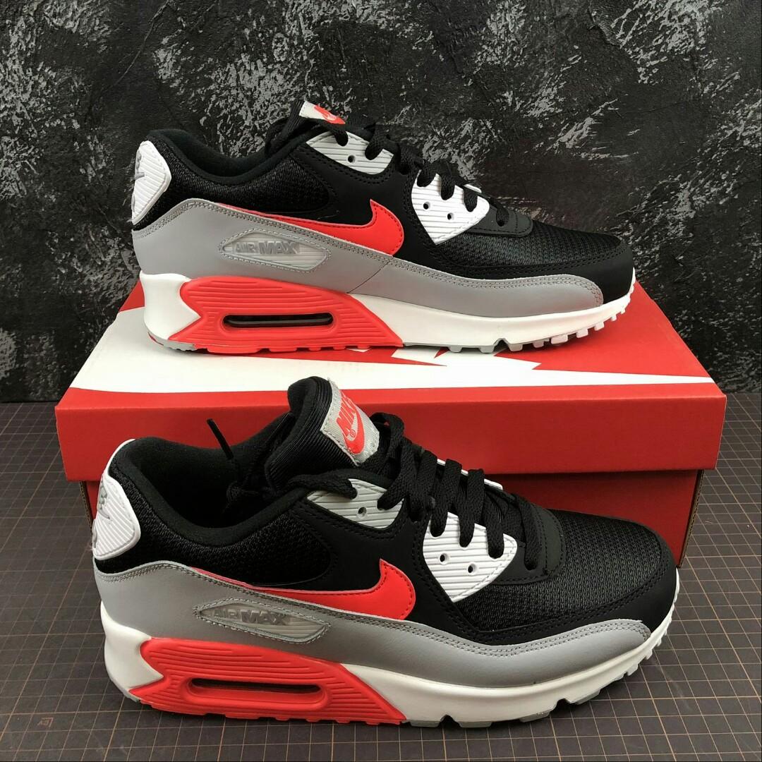 Nike Air Max 90 Ultra Essential Infrared Men S Fashion Footwear Sneakers On Carousell