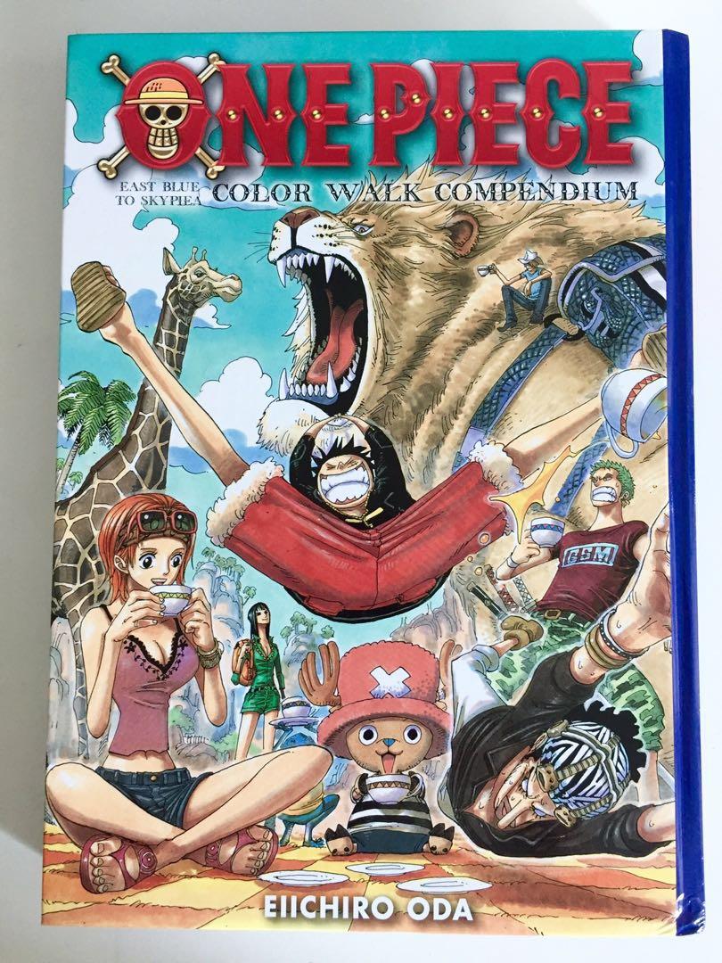 One Piece Color Walk Compendium East Blue To Skypiea Books Stationery Comics Manga On Carousell