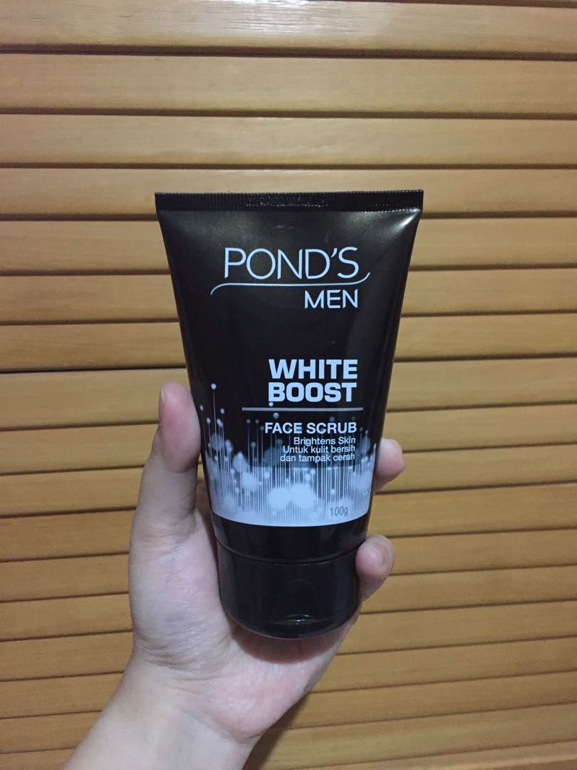 Ponds mens top white boost