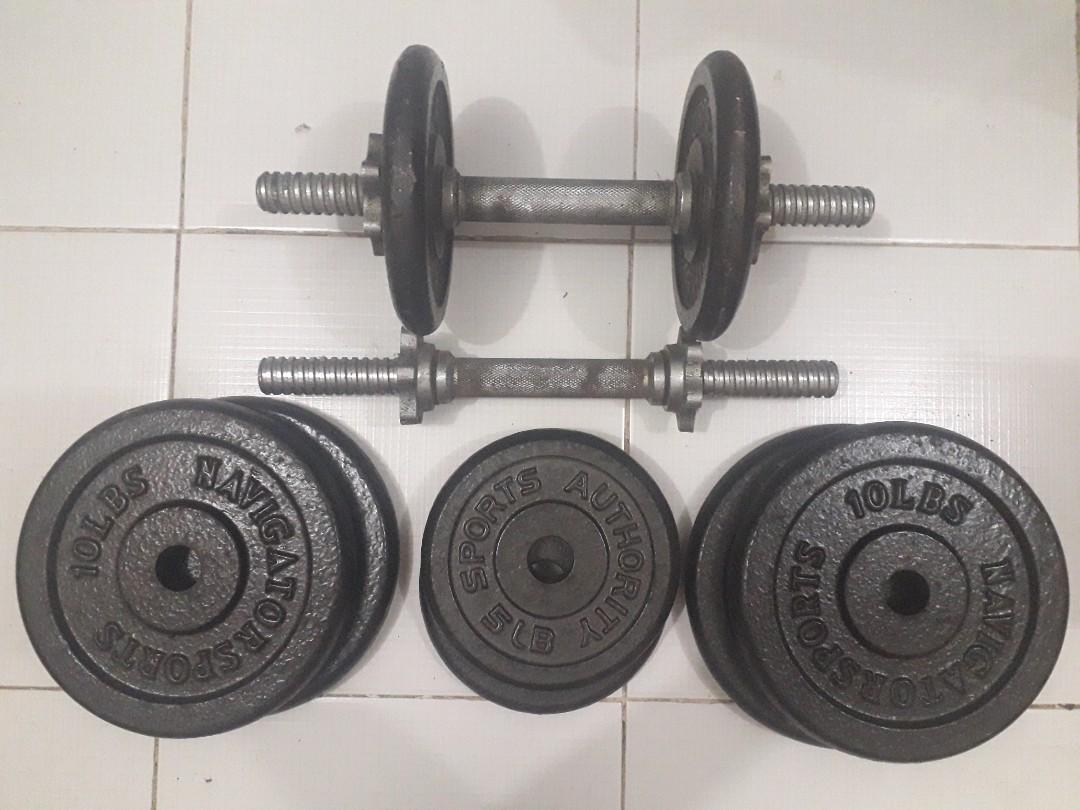 Preloved dumbbells clearance