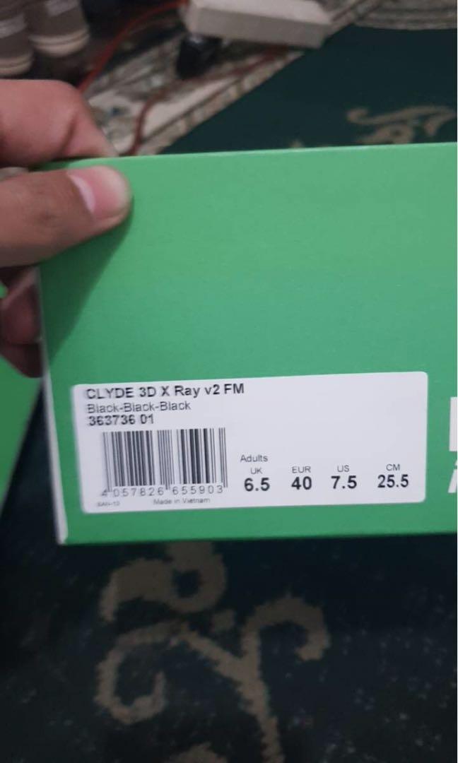 puma clyde 3d x ray v2