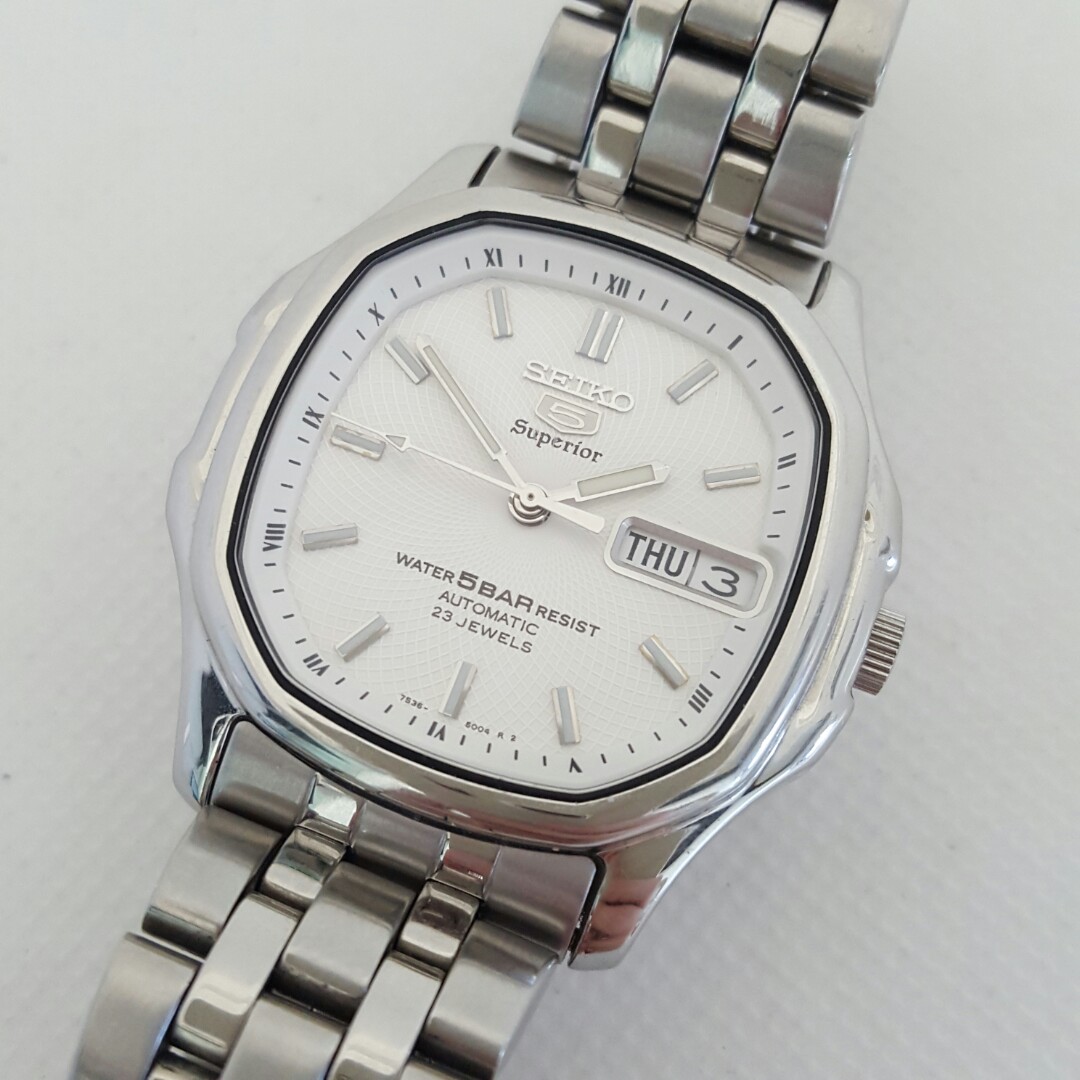 Seiko 5 Superior Men's Automatic Watch 7S36-5000, Men's Fashion, Watches &  Accessories, Watches on Carousell