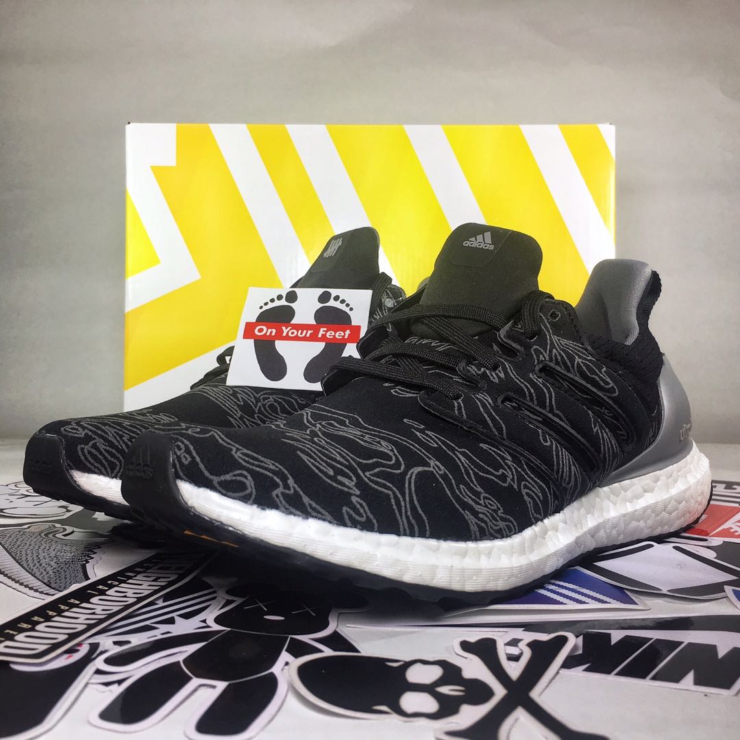 undefeated ultra boost utility black