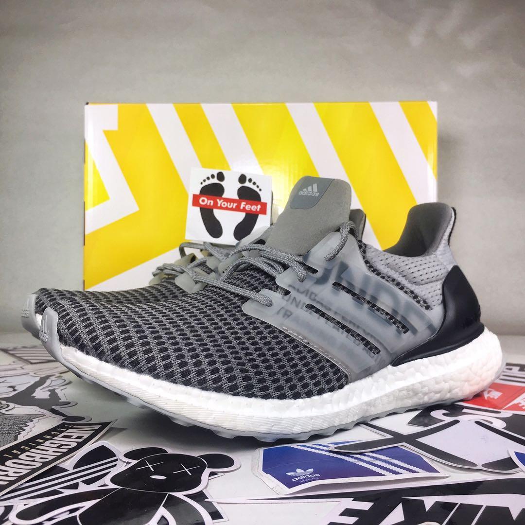 undefeated ultra boost shift grey