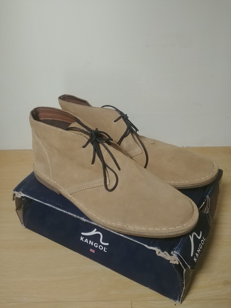 Sepatu Boots Casual Kangol Desert Tan 44.5 ORIGINAL Formal Clarks