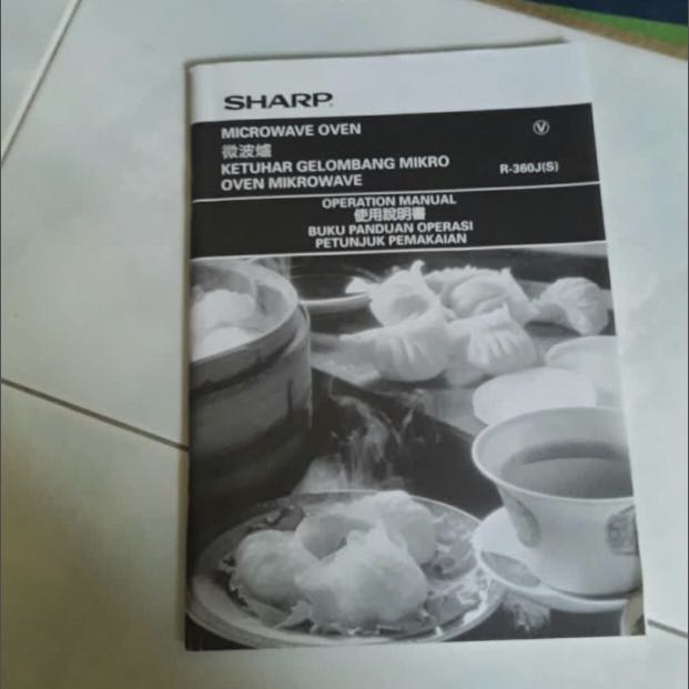 SHARP Express Defrost Microwave Oven, TV & Home Appliances, Kitchen