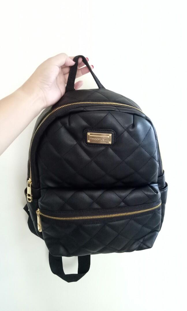 Madden girl quilted backpack clearance