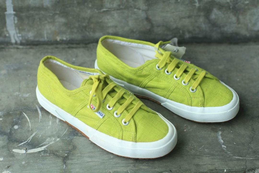 Superga 2750 linu, Women's Fashion, Footwear, Sneakers on Carousell
